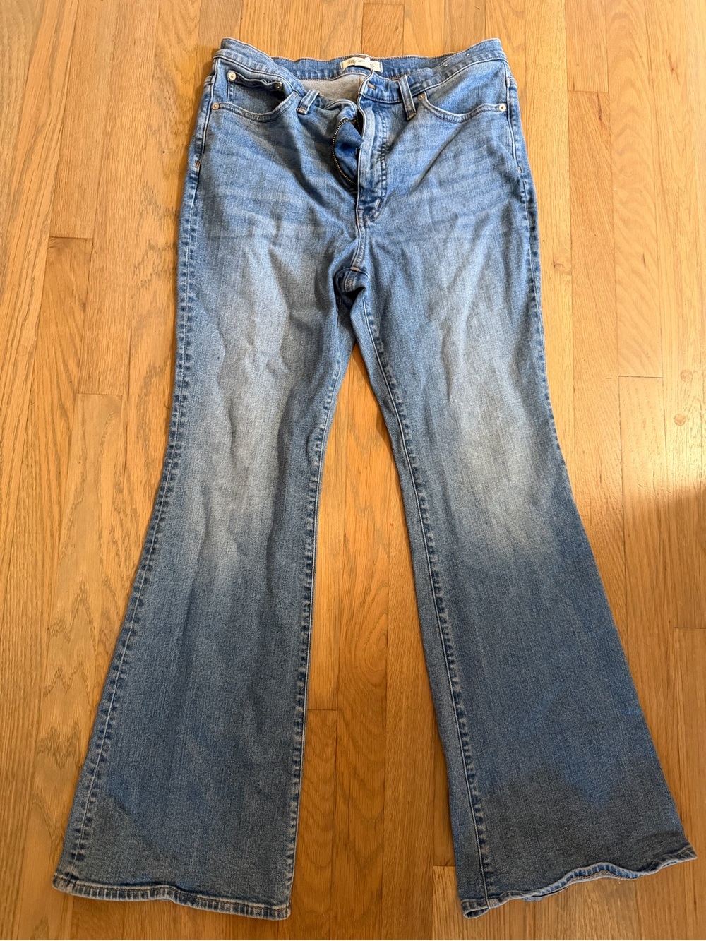 Madewell skinny flare